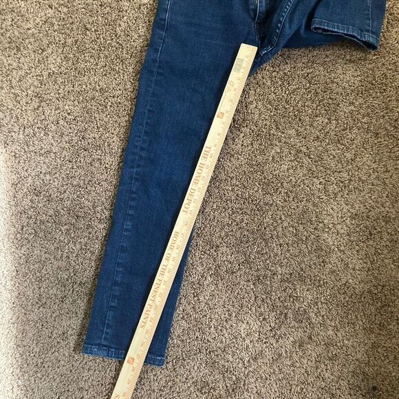 Levis 511 Slim Fit  Jeans Mens 29 x 30 Dark Wash Blue Denim - Picture 6 of 11